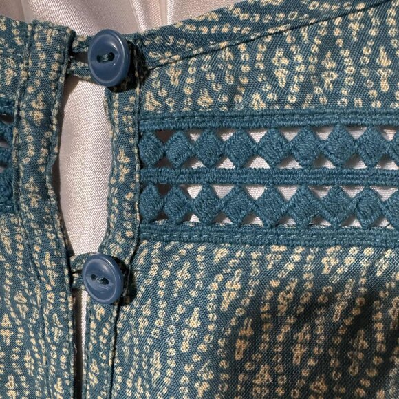 Toad&Co Womens Long Sleeve Windsong Shirt - Whimsy Bohemian Granny Core Shirt - Picture 3 of 10